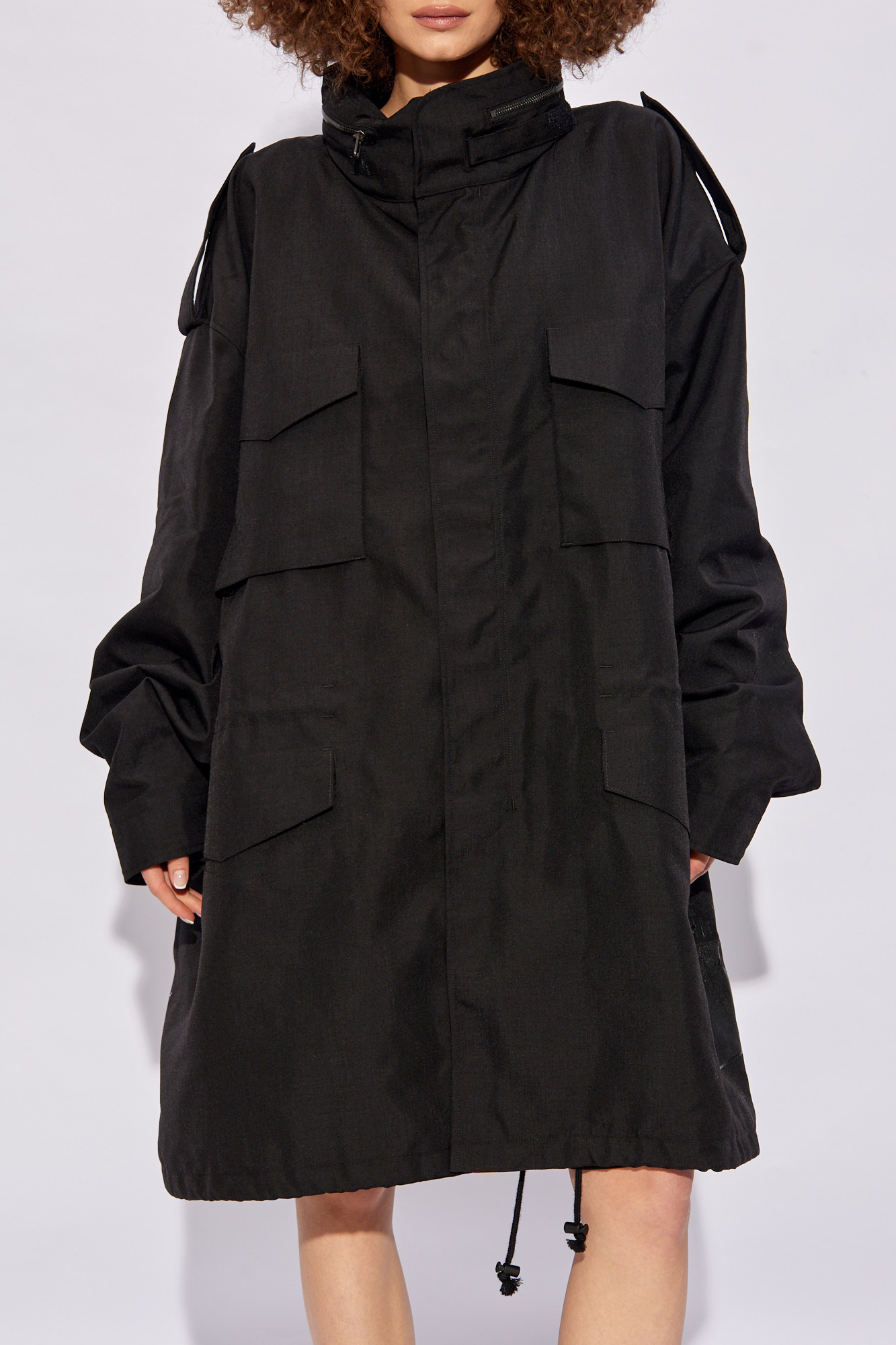 Viscose Linen Menja Long Coat – La Garçonne